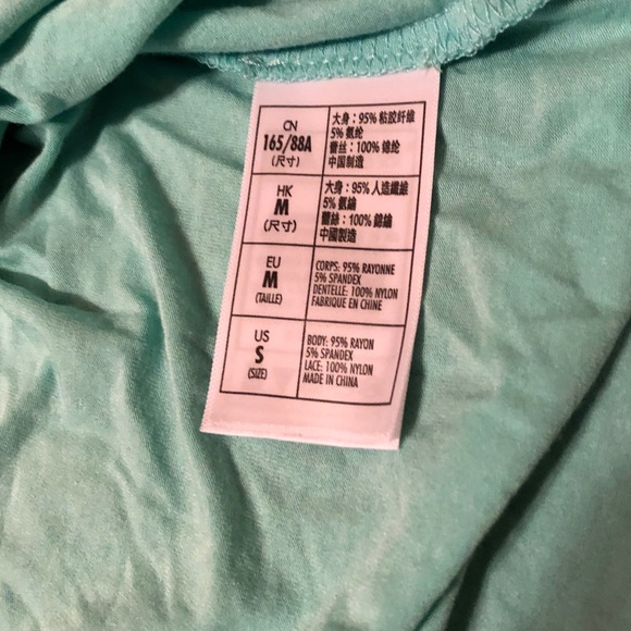 The Little Mermaid 🧜‍♀️ Lacy Sleeve Top - Size S - Picture 8 of 8